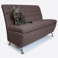 NEW! Диван прямой "Форма" Dream Chocolate (шоколадный) 120 см