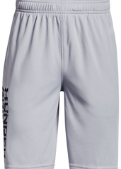 Детские теннисные шорты Under Armour Prototype 2.0 Wordmark Shorts - mod grayblack