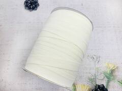 Косая бейка х/б, ш. 1,5 см, молочный