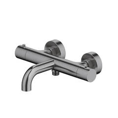 Aquatek AQ1343BGM AQ1343BGM ЕВРОПА термостатический смеситель для ванны, шлиф. черный хром фото