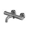 Aquatek AQ1343BGM AQ1343BGM ЕВРОПА термостатический смеситель для ванны, шлиф. черный хром