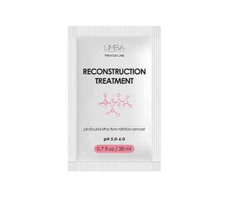 Limba Premium Подложка Белковая - Маска-реконструктор для волос Reconstruction Treatment Сашет