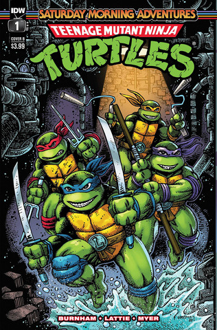Teenage Mutant Ninja Turtles Saturday Morning Adventures #1 (Cover B)