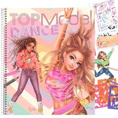 TOPModel DANCE Colouring Book