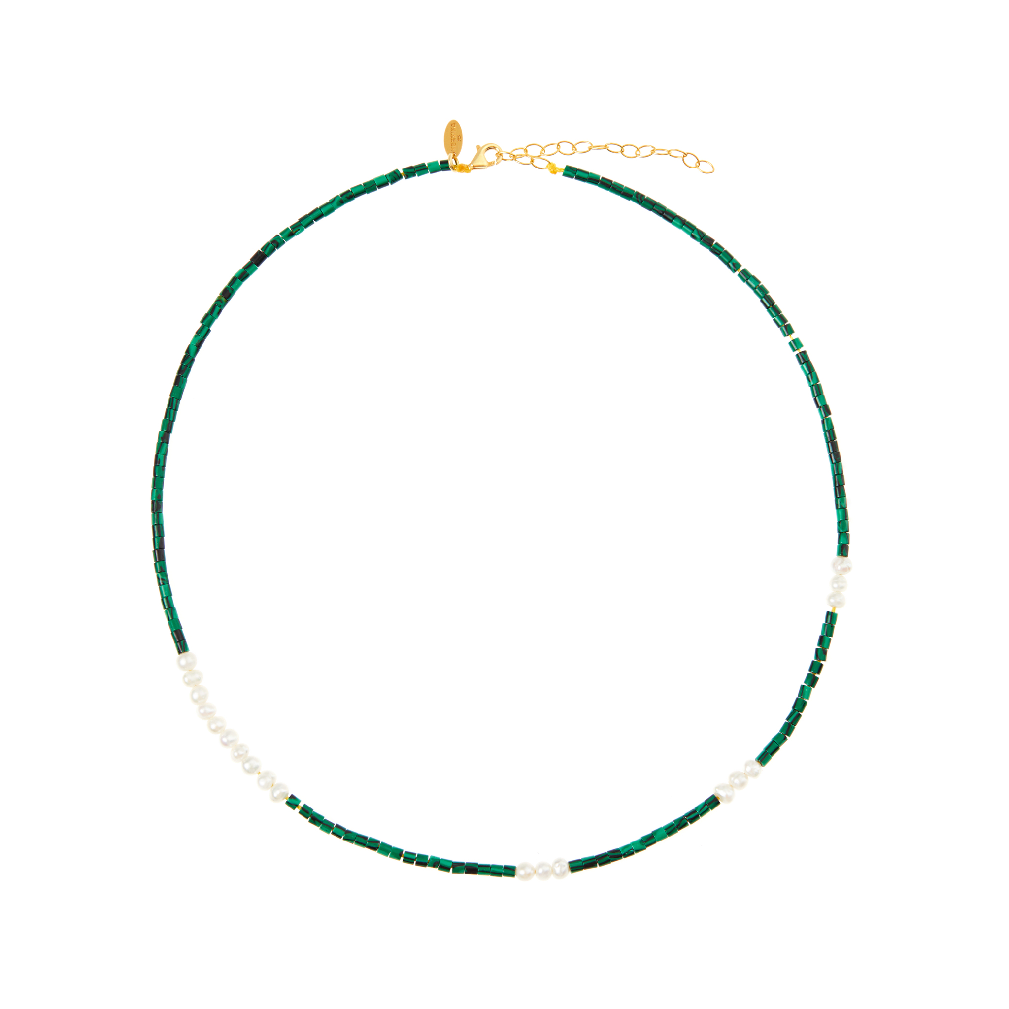 HERMINA ATHENS Колье Pine Pearl Necklace necklace dia pearl