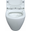 Berges 43274 Комплект  для монтажа подвесного унитаза: инсталляция NOVUM, кнопка D5 Soft Touch черная, унитаз OKUS, сиденье дюропласт Toma Slim SO, микролифт, быстросъем