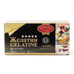 Желатин листовой, 1 кг, VALDE, Германия