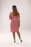 Платье для беременных 09439 красный