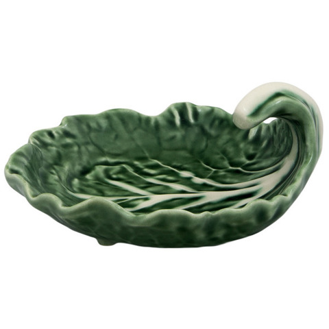 Блюдо малое на ножках Bordallo Pinheiro Капуста 12см