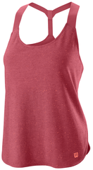 Топ теннисный Wilson Competition Flecked Tank - holly berry