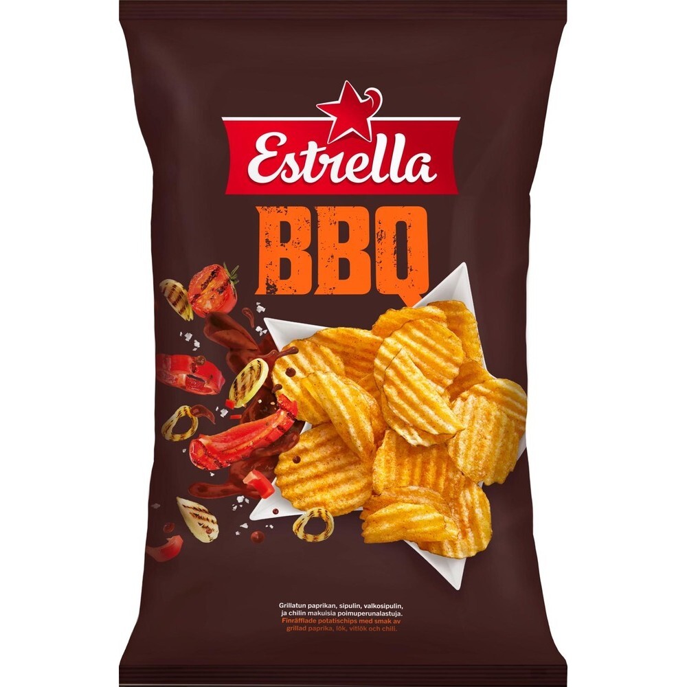 Чипсы Estrella 275G Bbq Chips – купить за 666 ₽ с доставкой из Финляндии