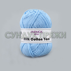 Milk Cotton Yarn 11 голубой