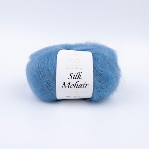 Пряжа Infinity Silk Mohair 6052 джинс