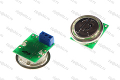 Кнопка (кнопочный модуль) ВКЛ13А-7-4И "15 этаж", круглая, с кодом Брайля