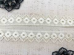 Кружево плетёное, ш. 2 см, айвори