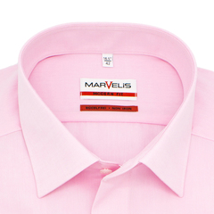 Классическая сорочка Marvelis Modern Fit 4704/64/32 розовая
