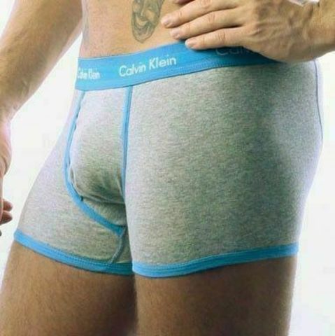 Мужские трусы боксеры Calvin Klein 365 Grey Blue CK15103