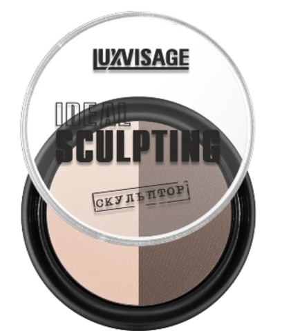 Ideal Sculpting Пудра-скульптор тон 3  Молочный шоколад Lux Visage