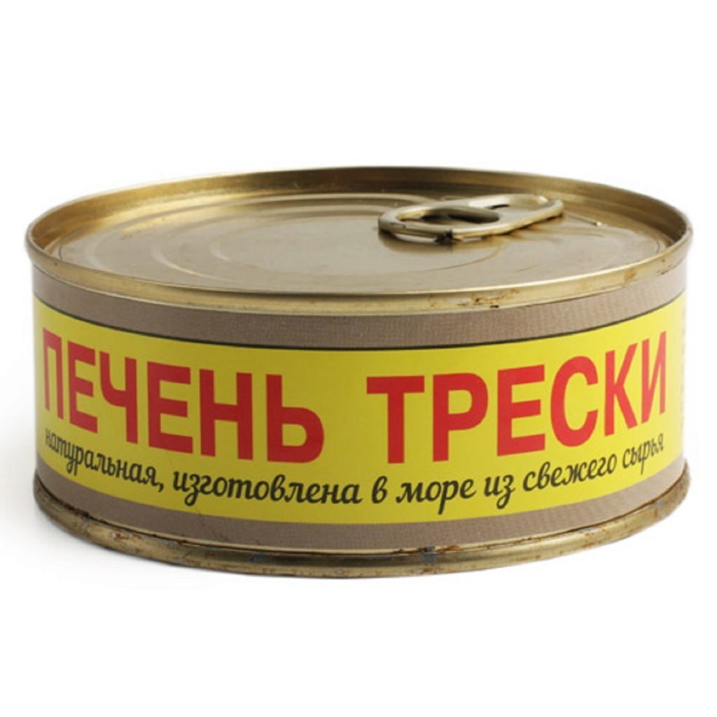 Печень трески (банка с ключом), 230 г | Продукты | Рыбный Мурманн -  51fish.ru