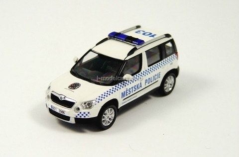 Skoda Yeti Mestska Policie Ceske Budejovice 2015 Abrex 1:43