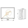 Душевая дверь в нишу Cezares ANIMA BS ANIMA-W-BS-80-C-Cr