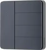 Умный выключатель Aqara Z1 Pro ZNQBKG45LM четырехклавишный графитовый (ZNQBKG45LM_GR)