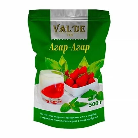 Агар-агар 1000, Valde, 500 гр