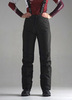 Премиальные теплые зимние брюки Nordski Mount Black женские с высокой спинкой