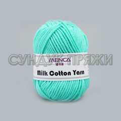 Milk Cotton Yarn 13 мята