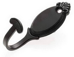 Крючок AMIG 500 латунь с крепежом для штор (10/50)