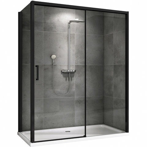 Abber Komfort AG93140B-S102B Душевой уголок, 140x100x200