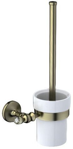 Art&Max AM-2681SJ-Br Щетка для унитаза подвесная Бронза