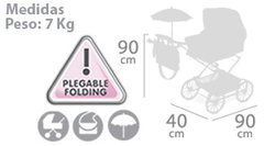 DeCuevas Коляска с сумкой и зонтиком 