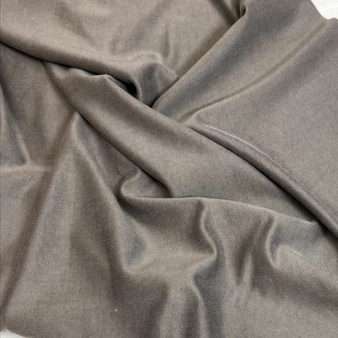 Ткань трикотаж  тонкий серый 3197