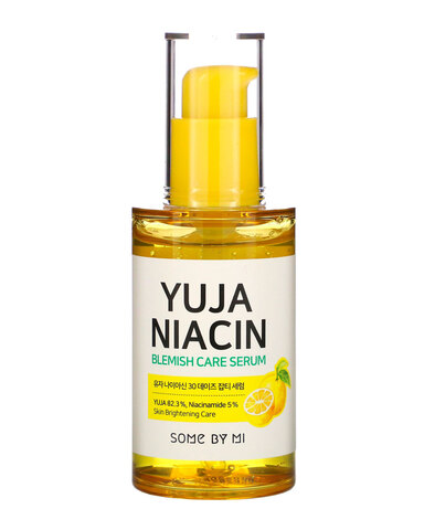 Some By Mi Yuja Niacin Blemish Care Serum - Сыворотка осветляющая с экстрактом юдзу