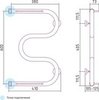 Полотенцесушитель водяной 60Х40 см Сунержа 00-0008-6040