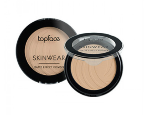 Topface Пудра матовая Skinwear Matte Effect тон 05, естественный загар- РТ265 (10 г)