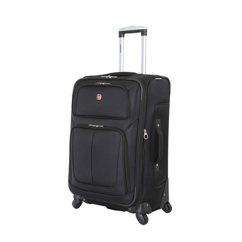Чемодан Wenger Sion, чёрный, 41x26x70 см, 56 л
