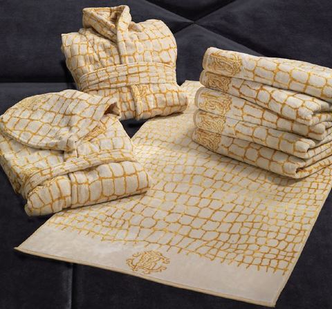Халат велюровый Roberto Cavalli Cocco Gold 001