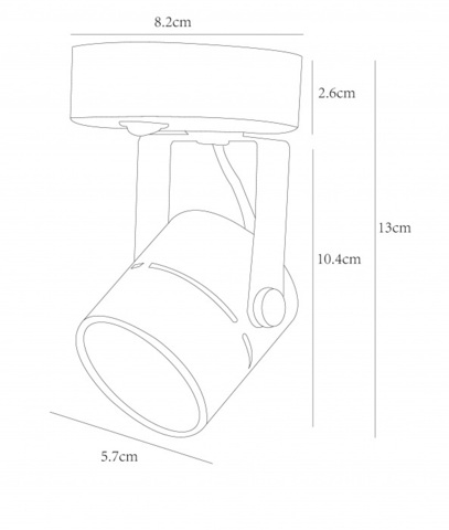 Настенный светильник Arte Lamp MIZAR A1311AP-1WH