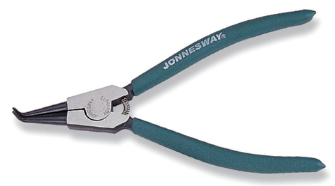 Jonnesway AG010011 Щипцы загнутые 90° для стопорных колец с ПВХ рукоятками, разжим, 180 мм, 19-60 мм 47015