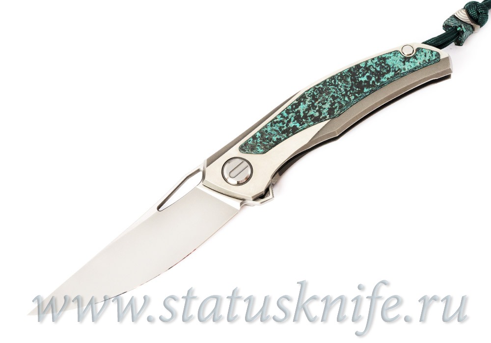 Нож Широгоров Квантум TKM S90V MRBS Teal Magnetic