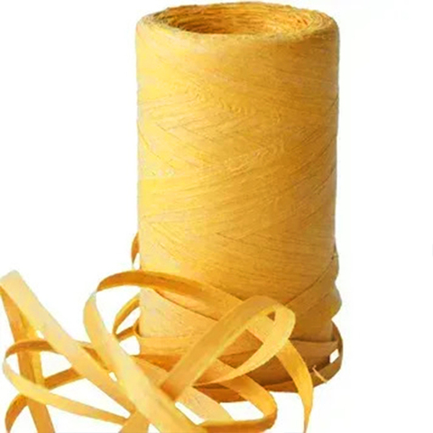 Шпагат бумажный для оформления подарков Alstad, 100 м, бумага, желтый