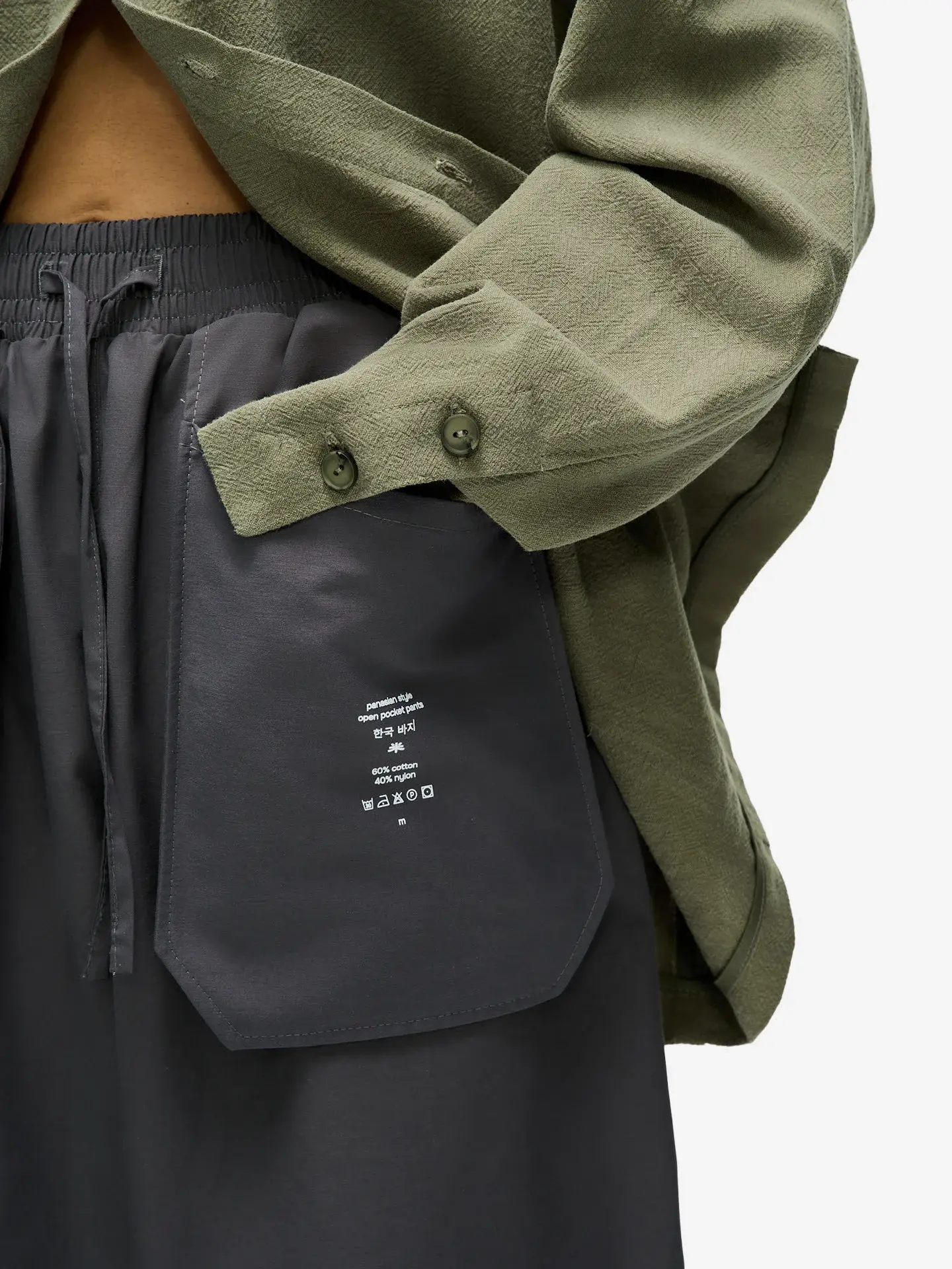 Брюки OPEN POCKET PANTS GRAFIT