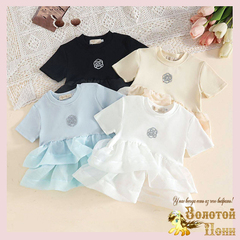 Блуза хлопок д (3-7) 251108-SN489