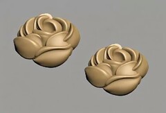 Силиконовый молд Роза 5/5