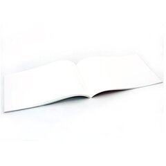 Альбом для рисования А4 32л., Апплика, скрепка, мелованный картон, ВД лак, "Зайка у костра"