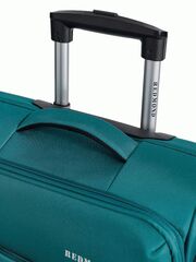 Чемодан Redmond тканевый облегченный ручная кладь Лазурный NF05L20GN 54х20х38 см без расширения