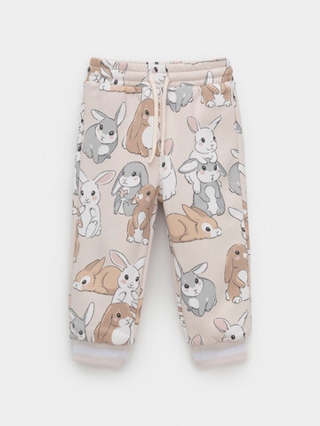 брюки  для девочки  КР 400883/бежевый 0403 Н086 к657