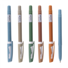 
          Ручка шариковая Alingar, "Offiсe", 0,7 мм, синяя, игольчатый наконечник, круглый цветной пластиковый корпус, 24 шт/уп, пластик. упаковка